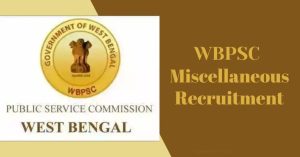 WBPSC Misc Services 2026 Apply Online for BWO & RI Posts