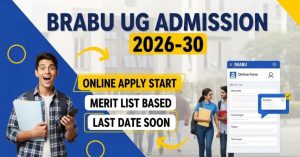 BRABU UG Admission 2026–30 Online Form Complete Guide