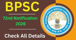 Bihar BPSC 72nd CCE Pre Exam 2026: Apply Online for 1230 Posts