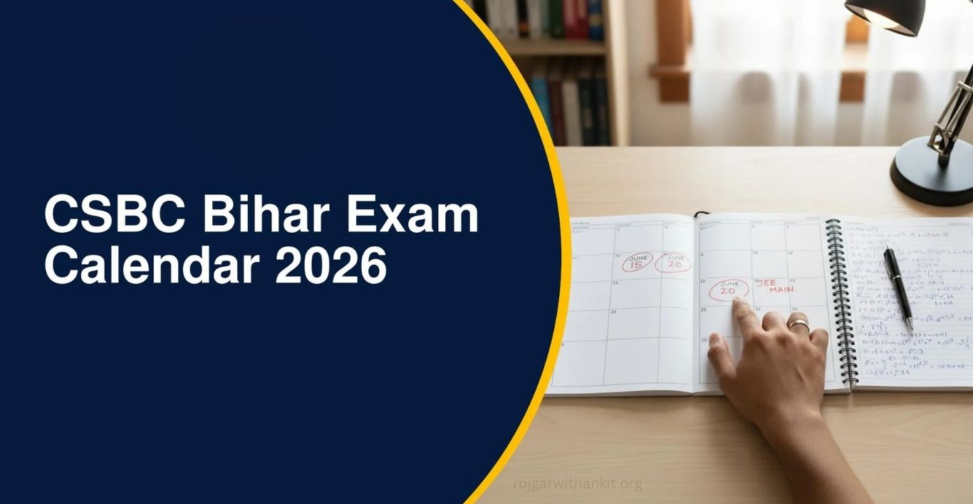 CSBC Bihar Prohibition Constable 2026 Exam Schedule
