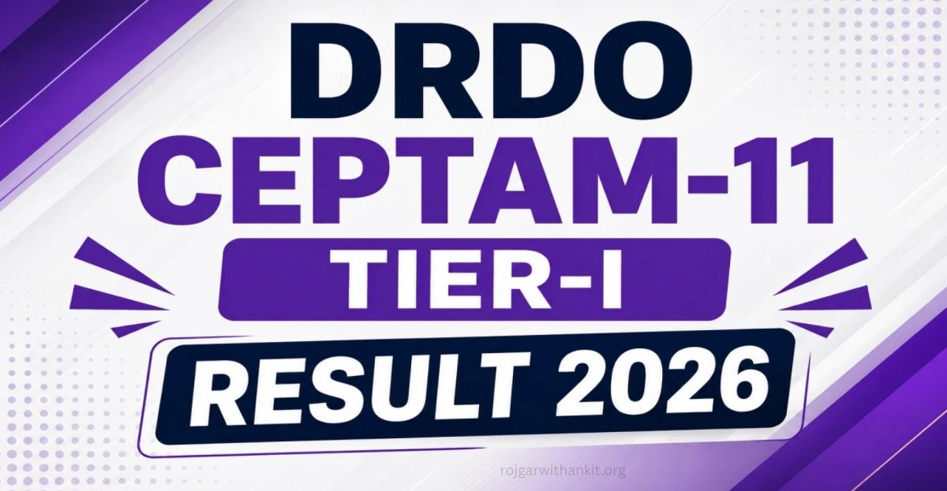 DRDO CEPTAM-11 Tier I Result 2026: STA-B & Technician-A Guide, Cut-Off & Merit List