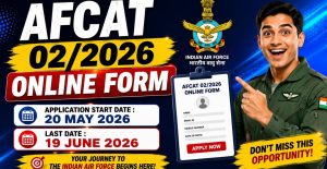 IAF AFCAT 02/2026 Online Form Apply, Eligibility & Dates