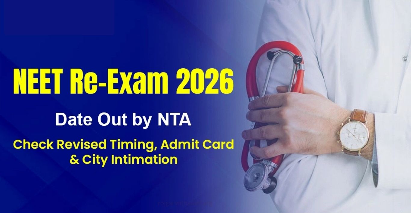 NTA NEET Re-Exam Date 2026 Announced: Check New Exam Date Here