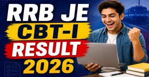 RRB Junior Engineer JE CBT-I Result 2026 Out: Check Scorecard, Cut Off & Merit List