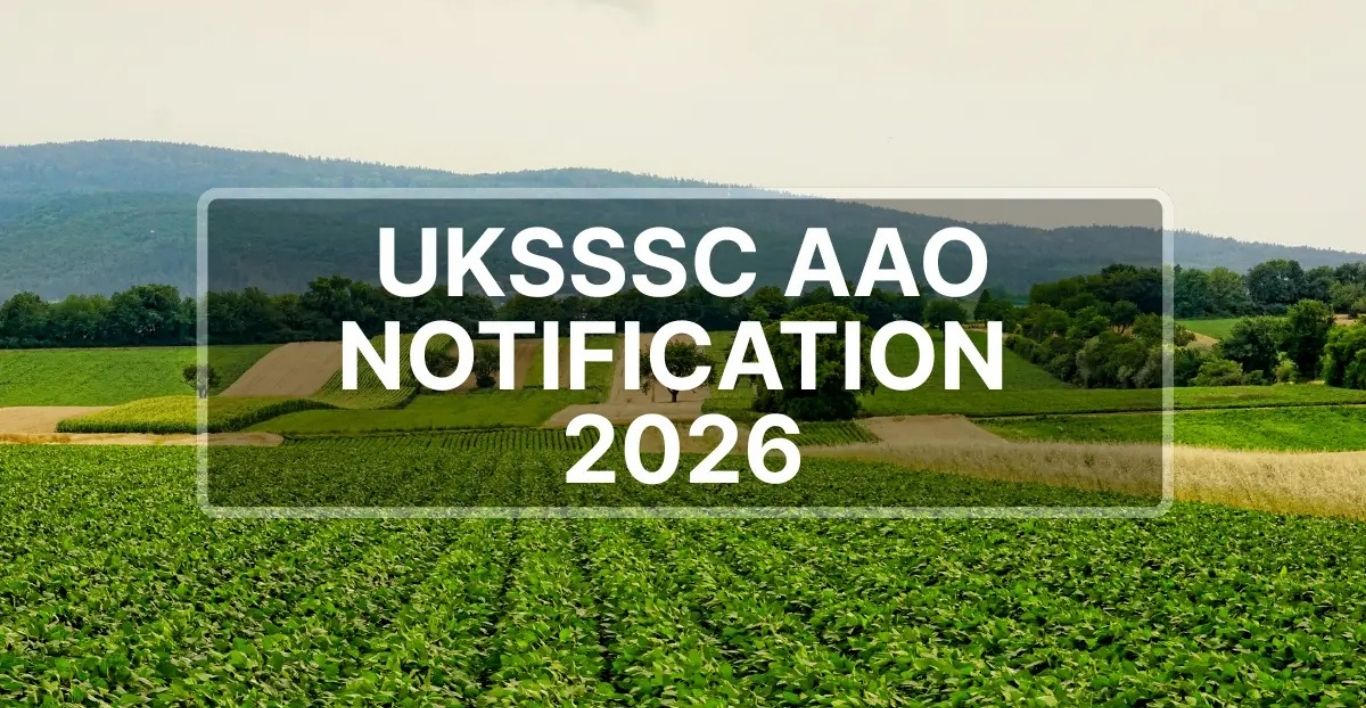 UKSSSC AAO Recruitment 2026 90 AAO Posts Online Apply