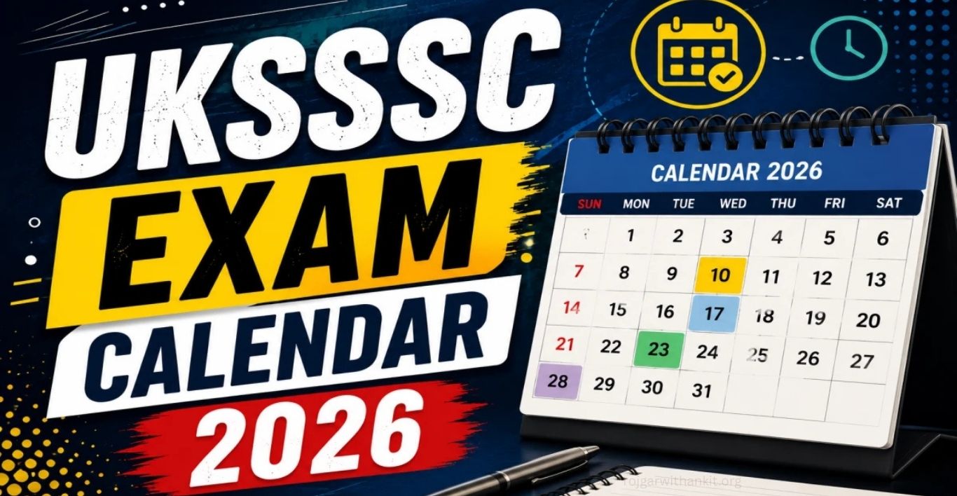 UKSSSC New Exam Calendar 2026 Released: Check Revised Exam Dates & Latest Updates