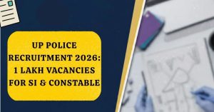 UP Police Bharti 2026: 1 Lakh Jobs Eligibility & Updates