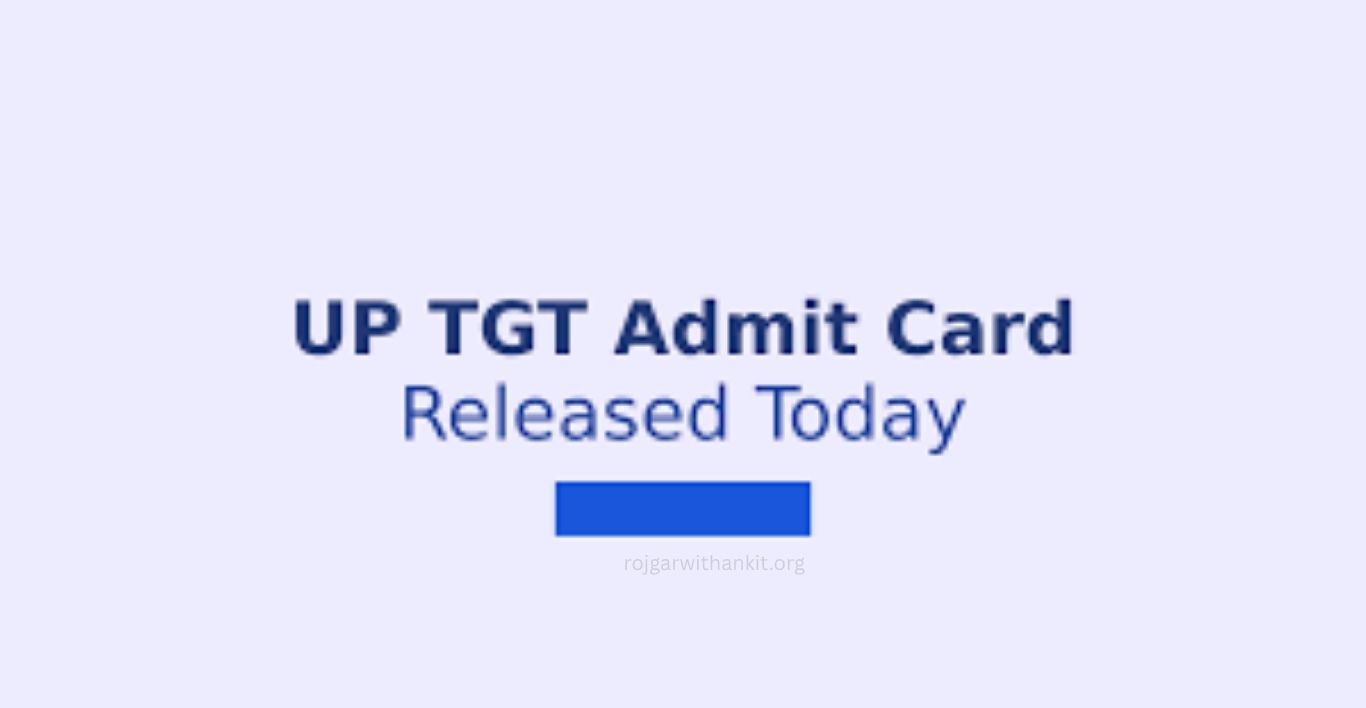 UP TGT Admit Card 2026 Released: Download Hall Ticket PDF Now