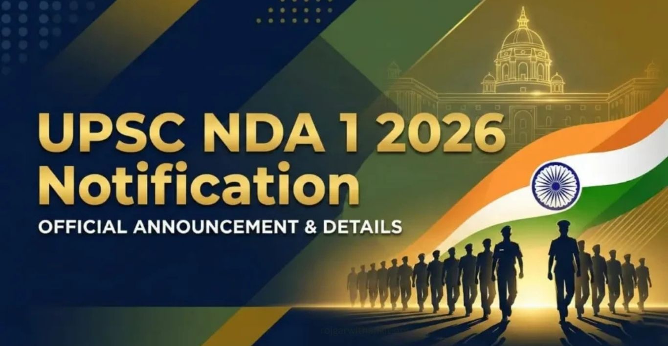 UPSC NDA II Notification 2026 Out, Apply Now