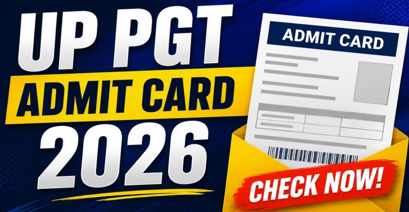 UPSESSB Uttar Pradesh PGT 2022 Admit Card 2026 Released