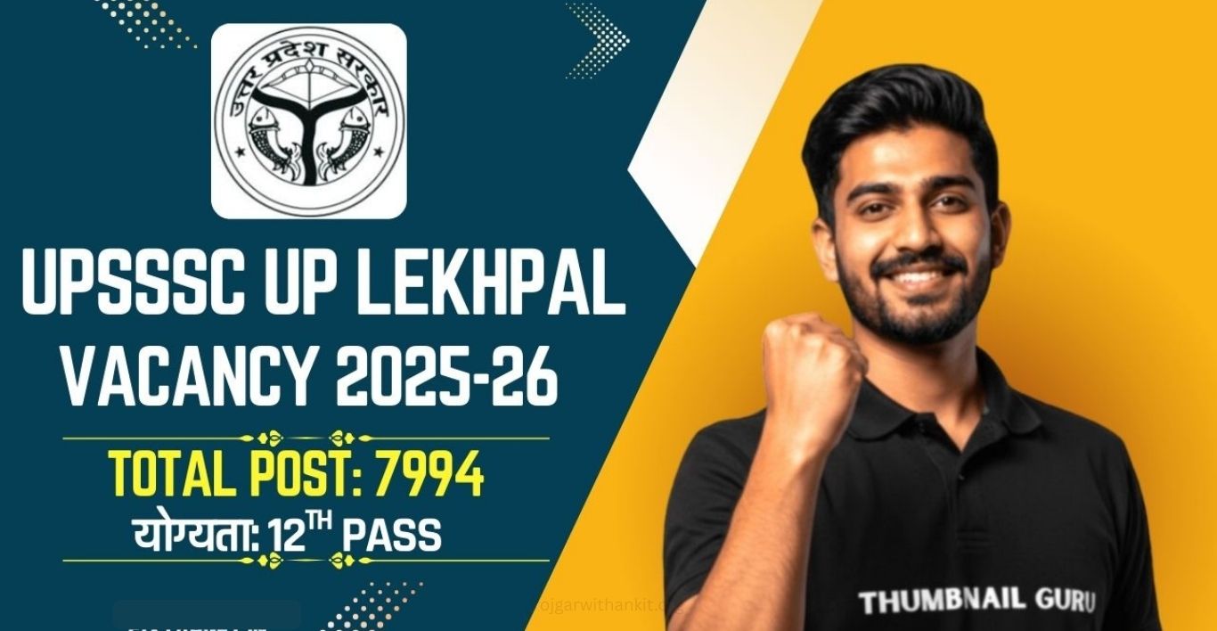 UPSSSC Lekhpal Exam City Details 2026 Out for 7994 Posts