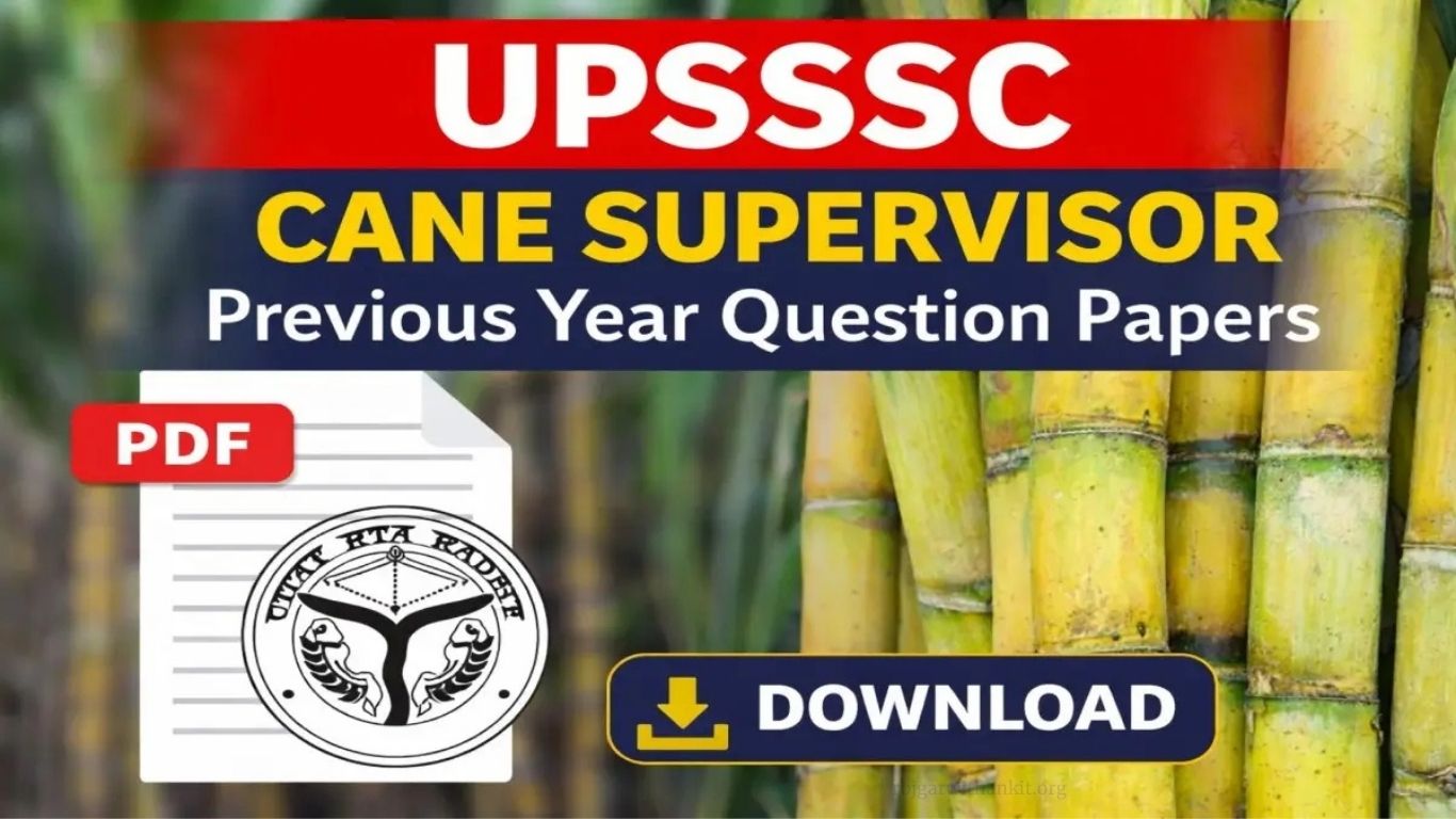 UPSSSC Sugarcane Supervisor Exam Pattern and Syllabus 2026