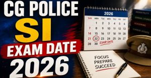 CGPSC Police SI Admit Card 2026 Out