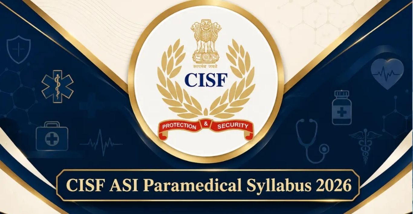 CISF ASI Paramedical Recruitment 2026 Apply Online for 24 Posts
