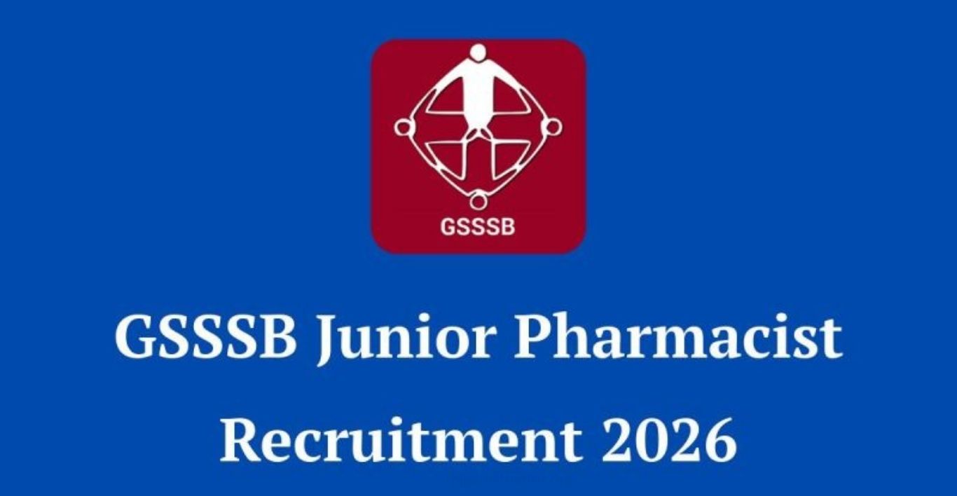 GSSSB Junior Pharmacist Recruitment 2026 Apply Online for 266 Posts