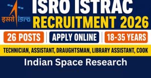ISRO ISTRAC Recruitment 2026 Online Form for 26 Posts