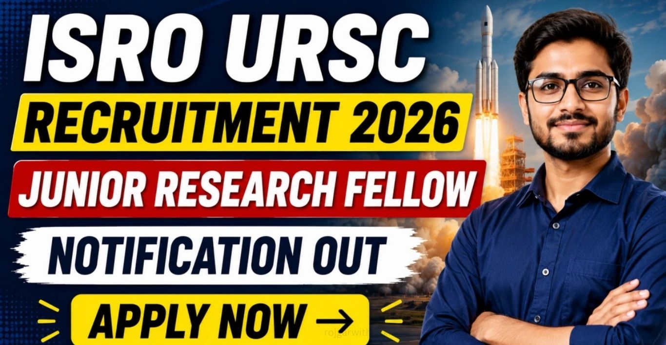ISRO URSC JRF Recruitment 2026 Apply Online for 17 Posts