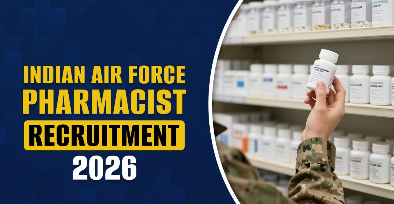 Indian Air Force Pharmacist Recruitment 2026: Eligibility Guide