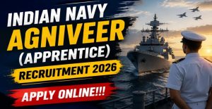 Indian Navy INET 02/2026 Agniveer Apprentice Online Form Complete Guide