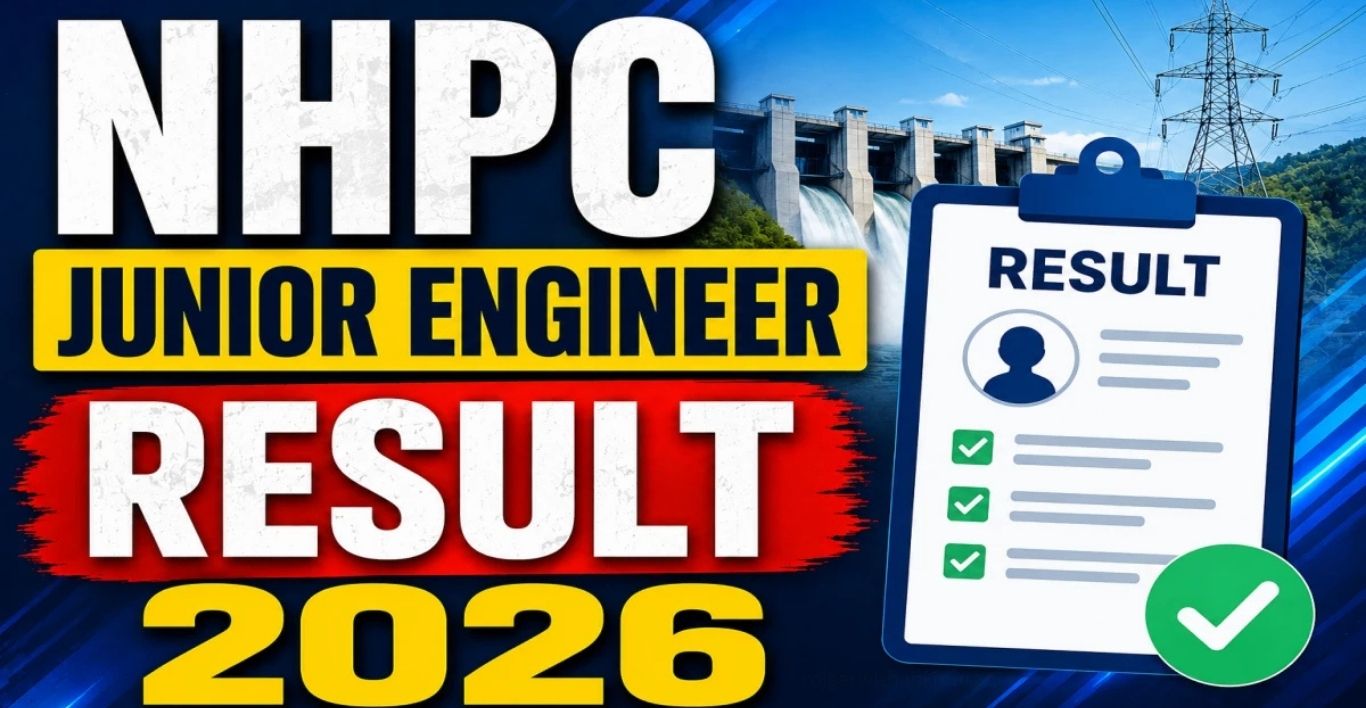 NHPC JE Result 2026 Out Provisional Selection List & Cut-Off Marks