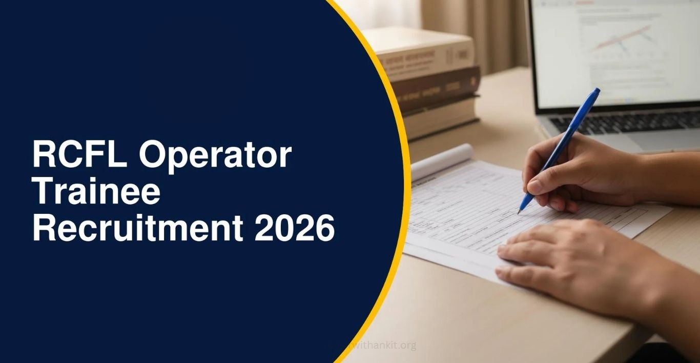 RCFL Recruitment 2026: Apply Online for 32 Posts