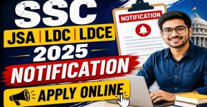 SSC JSALDC LDCE 2026 Notification OUT 149 Posts, Apply Online