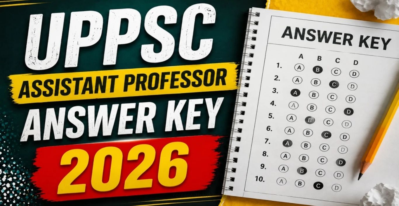 UPPSC Assistant Professor Answer Key 2026 Released Check Now