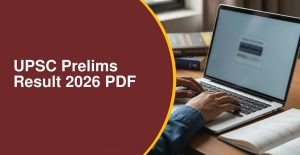 UPSC CSEIFS Prelims Result 2026 Released