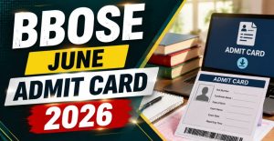 BBOSE Admit Card 2026 Out for Class 10 & 12