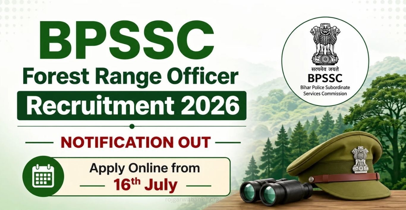 BPSSC Bihar Forest Range Officer Recruitment 2026