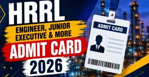 HRRL Admit Card 2026 Download Hall Ticket Online
