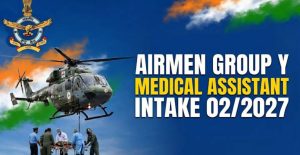 IAF Intake 022027 Online Form 2026 Apply Now for Airmen Posts