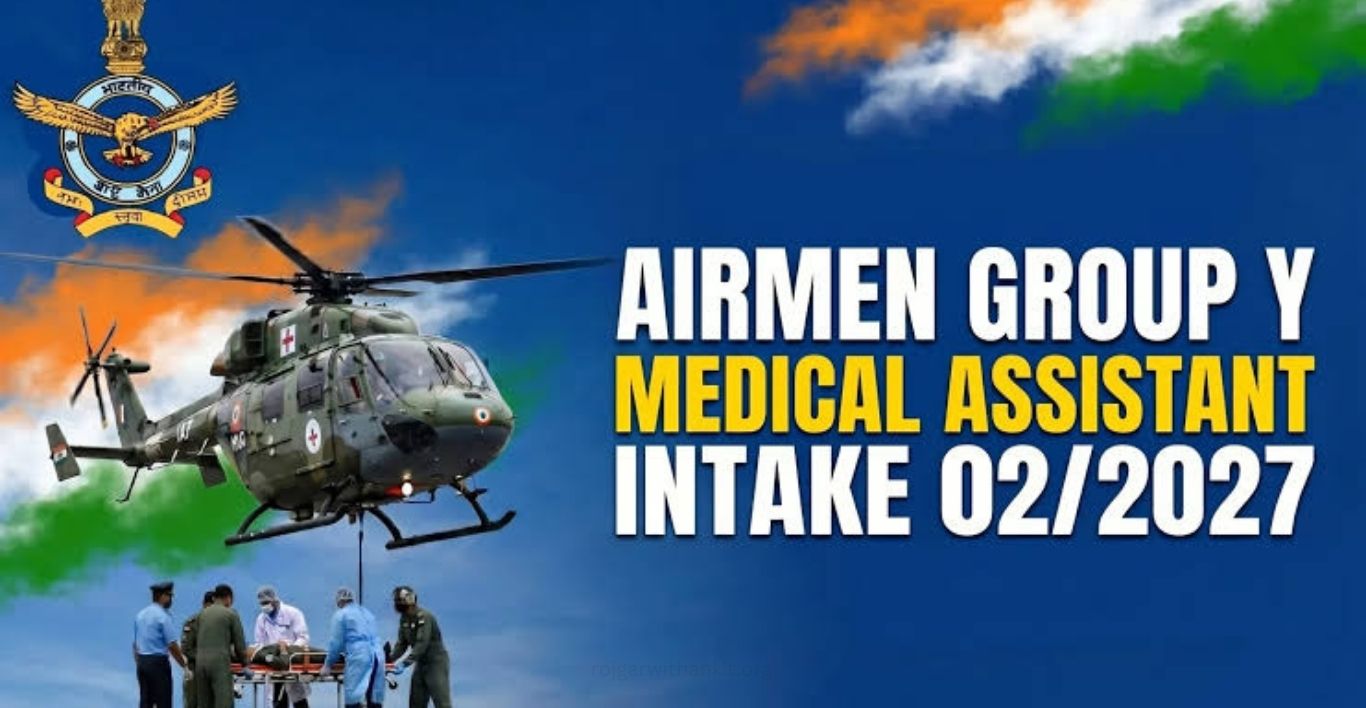 IAF Intake 022027 Online Form 2026 Apply Now for Airmen Posts