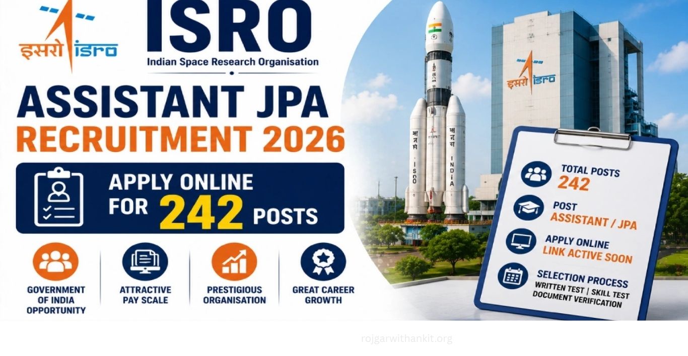 ISRO ICRB Recruitment 2026: Apply Online for 244 Posts