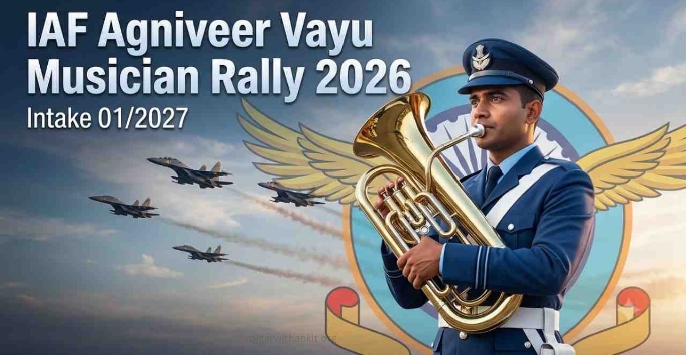 Indian Airforce Agniveer Vayu Musician 012027 Recruitment Details