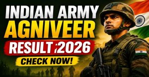 Indian Army Agniveer CEE Result 2026-27 Check Result Online