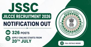 JSSC 10+2 Inter Level JILCCE Recruitment 2026 Apply Online