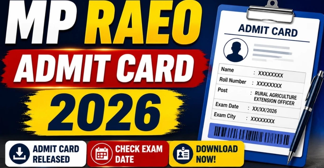 MP RAEO Admit Card 2026 Download