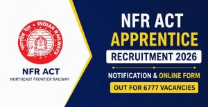 Railway NFR Apprentice 2026 Apply Online for 6777 Posts