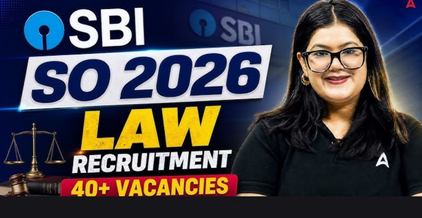 SBI Assistant Manager Law Recruitment 2026