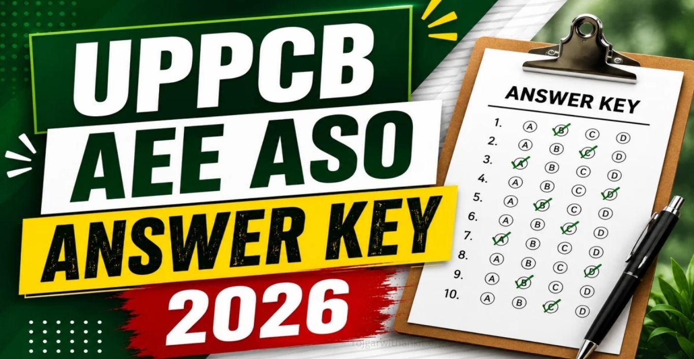 UP Pollution Control Board Answer Key 2026 Released Check Marking Scheme