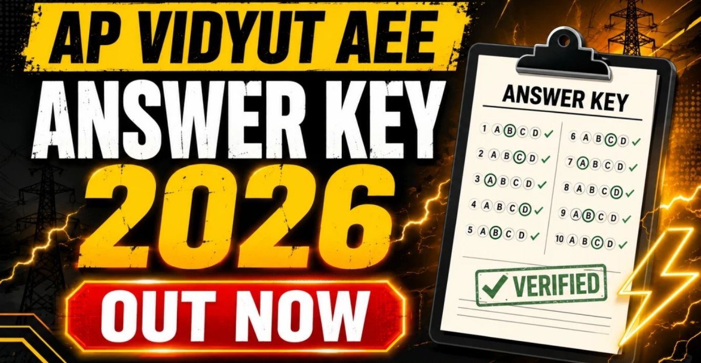 AP Vidyut Answer Key 2026 AEE Response Sheet & Objection