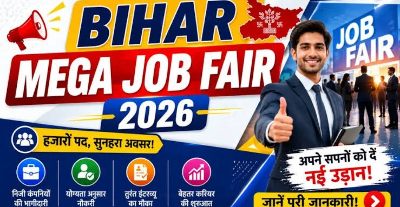 Bihar Mega Job Fair 2026 20,000+ Vacancies