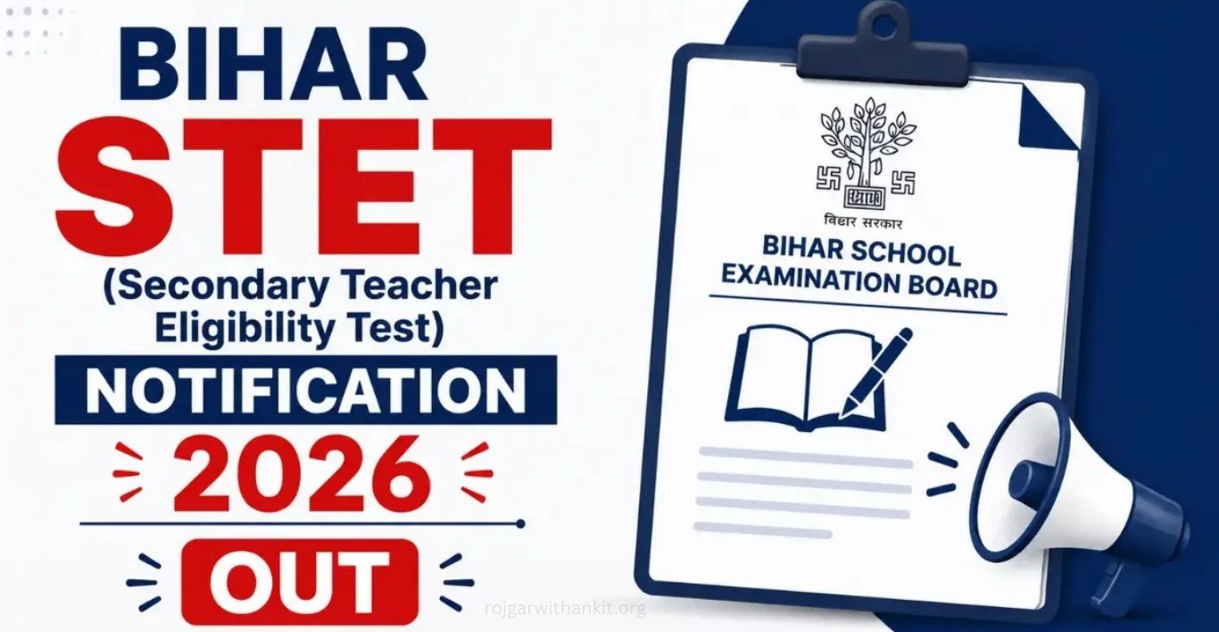 Bihar STET 2026 Online Form Apply Now