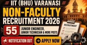 IIT BHU Non-Teaching Recruitment 2026 Apply Online for 55 Posts