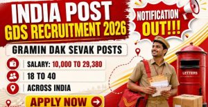 India Post GDS Recruitment 2026 25,000+ Vacancies & Apply Online