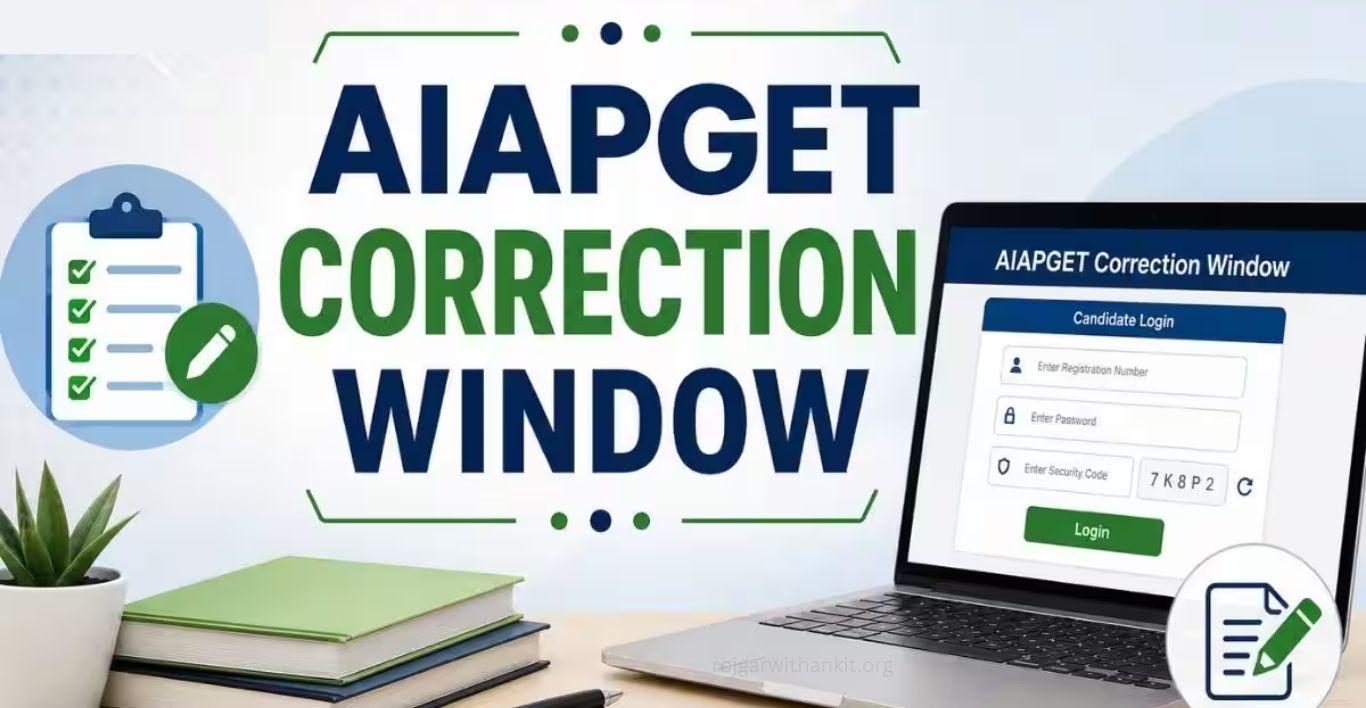 NTA AIAPGET 2026 Correction Form Edit Application Online
