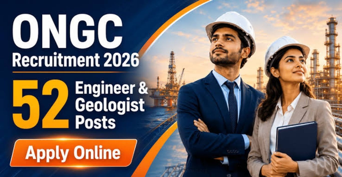 ONGC Geologists & Engineers E1 Admit Card 2026 Out Download Hall Ticket