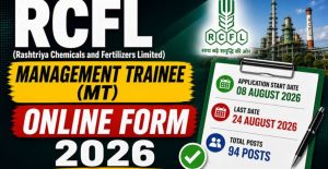 RCFL MT Recruitment 2026 Apply Online for 94 Posts