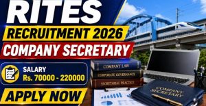 RITES IT Professionals Recruitment 2026 Complete Details